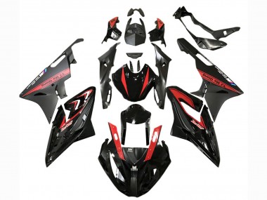 Wholesale 2015-2016 BMW S1000RR Motorcycle Fairings - Red Glossy Black Matte Black Canada