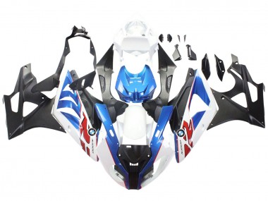 Wholesale 2009-2014 BMW S1000RR Motorcycle Fairings - White Blue Matte Black Canada