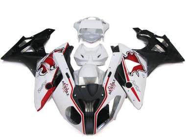 Wholesale 2009-2014 BMW S1000RR Bike Fairings - White Red Glossy Black Canada