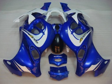 Wholesale 2004-2006 Suzuki GSX600F/GSX750F Motorcycle Fairings - Blue White Canada