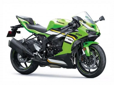 Wholesale 2023-2025 Kawasaki ZX6R Motorcycle Fairings - Green White Black Ninja Canada