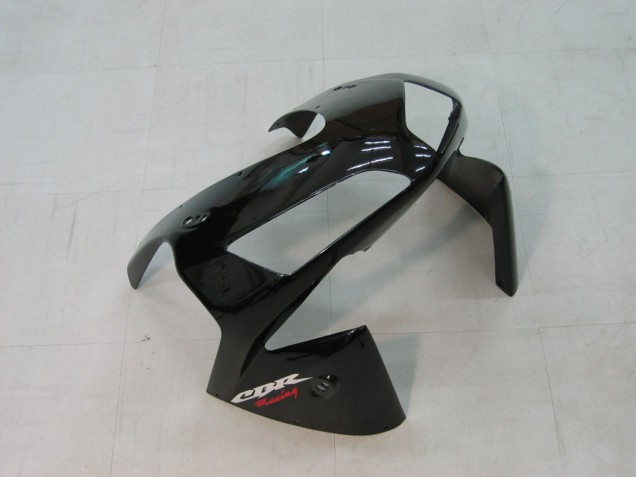 2003-2004 Honda CBR600RR Motorcycle Fairings - Glossy Black Red Decals Canada