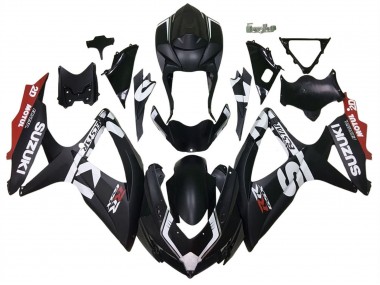 Wholesale 2008-2010 Suzuki GSXR 600 / GSXR 750 Motorcycle Fairings - Matte Black Red White Canada