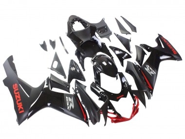 Wholesale 2011-2024 Suzuki GSXR 600 / GSXR 750 Motorcycle Fairings - Black Grey Red Line Canada
