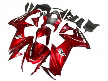 Wholesale 2011-2024 Suzuki GSXR 600 / GSXR 750 Motorcycle Fairings - Red White Decal Canada