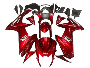 Wholesale 2011-2024 Suzuki GSXR 600 / GSXR 750 Motorcycle Fairings - Red White Decal Canada