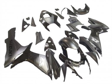 Wholesale 2011-2024 Suzuki GSXR 600 / GSXR 750 Motorcycle Fairings - Matte Black Glossy Black White Decal Canada