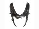 2011-2024 Suzuki GSXR 600 / GSXR 750 Motorcycle Fairings - Matte Black Glossy Black White Decal Canada