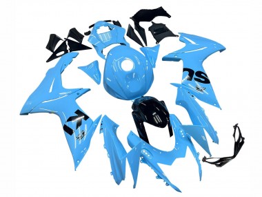 Wholesale 2011-2024 Suzuki GSXR 600 / GSXR 750 Motorcycle Fairings - Light Blue Black Canada