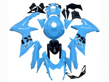 Wholesale 2011-2024 Suzuki GSXR 600 / GSXR 750 Motorcycle Fairings - Light Blue Black Canada