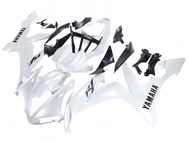2004-2006 Yamaha YZF 1000 R1 Motorcycle Fairings - Pearl White Black Decals Canada
