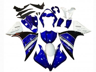 Wholesale 2012-2014 Yamaha YZF 1000 R1 Motorcycle Fairing - White Blue Black Canada