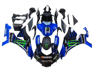 Wholesale 2015-2019 Yamaha YZF 1000 R1 Motorcycle Fairings - Blue Matte Black Green Monster ENEOS Canada