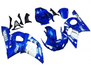 Wholesale 1998-2002 Yamaha YZF 600 R6 Motorcycle Fairings - Blue White Canada