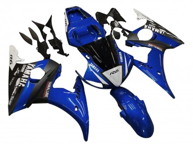 Wholesale 2006-2009 Yamaha YZF R6S Motorcycle Fairings - Blue White Glossy Black Yamalube Canada