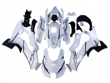 Wholesale 2021-2025 Kawasaki ZX10R Motorcycle Fairings - White Black Canada