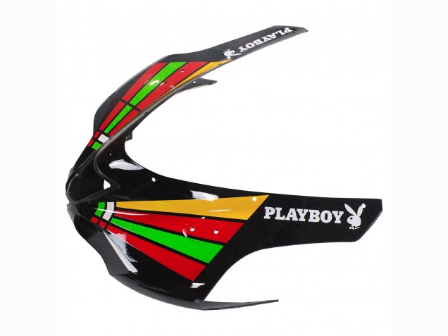 2007-2008 Kawasaki ZX6R Motorcycle Fairings - Colorful Playboy 223 Canada