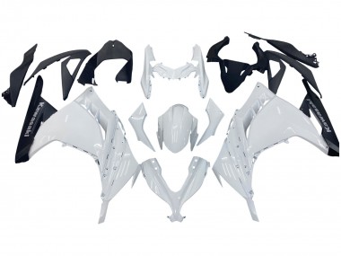 Wholesale 2013-2024 Kawasaki EX300 Motorcycle Fairings - White Black Canada