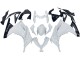 2013-2017 Kawasaki EX300 Motorcycle Fairings - White Black Canada