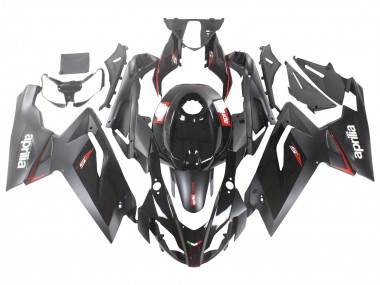 Wholesale 2006-2011 Aprilia RS125 Motorcycle Fairings - Glossy Black Red White Decal Canada