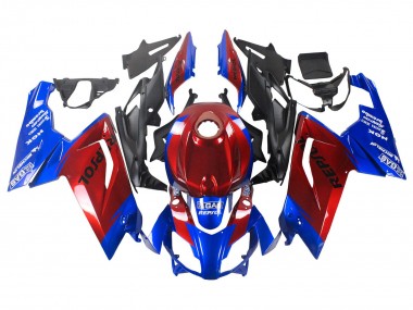 Wholesale 2006-2011 Aprilia RS125 Motorcycle Fairings - Blue Red Canada