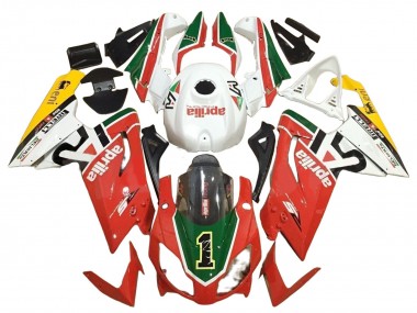 Wholesale 2006-2011 Aprilia RS125 Motorcycle Fairings - White Red Green Canada