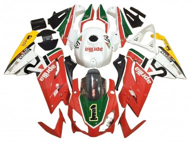Wholesale 2006-2011 Aprilia RS125 Motorcycle Fairings - White Red Green Canada