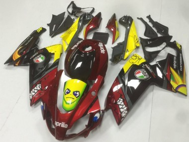 Wholesale 2006-2011 Aprilia RS125 Motorcycle Fairings - Red Yellow Black Shark Canada