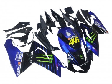Wholesale 2006-2011 Aprilia RS125 Motorcycle Fairings - Blue Black Green Monster 46 Canada
