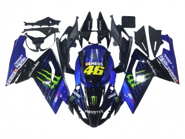Wholesale 2006-2011 Aprilia RS125 Motorcycle Fairings - Blue Black Green Monster 46 Canada