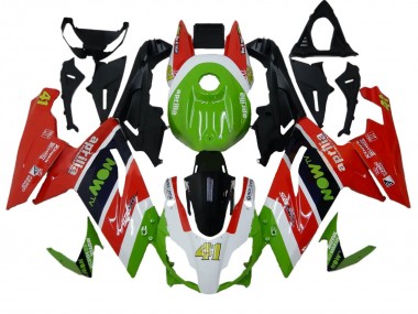 Wholesale 2006-2011 Aprilia RS125 Motorcycle Fairings - Green White Red Black Canada