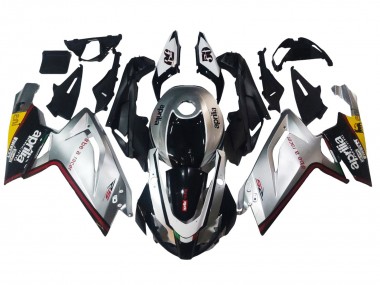 Wholesale 2006-2011 Aprilia RS125 Motorcycle Fairings - Silver Black Canada