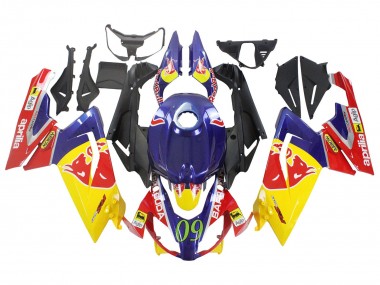 Wholesale 2006-2011 Aprilia RS125 Motorcycle Fairings - Yellow Dark Blue Red Bull Canada
