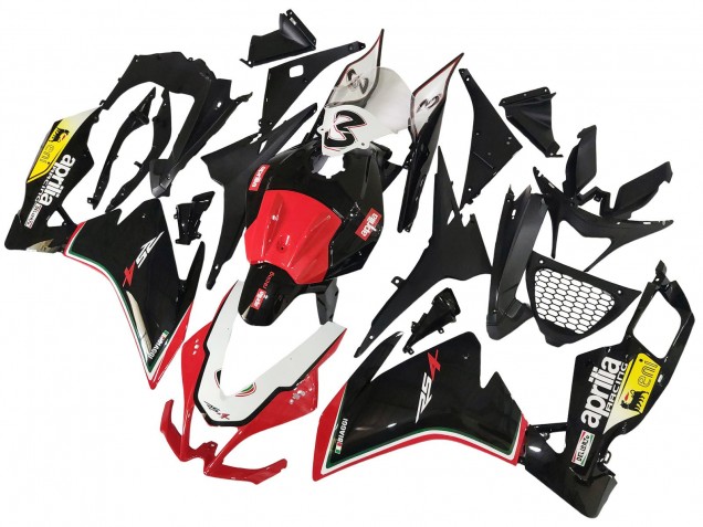 2012-2018 Aprilia RS4 50 125 Motorcycle Fairings - White Red Yellow Glossy Black Canada
