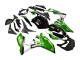 2012-2018 Aprilia RS4 50 125 Motorcycle Fairings - White Green Glossy Black Canada