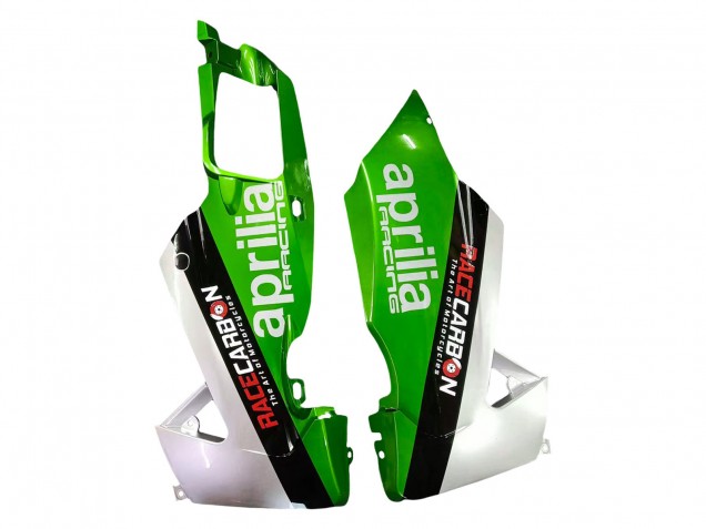 2012-2018 Aprilia RS4 50 125 Motorcycle Fairings - White Green Glossy Black Canada
