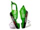 2012-2018 Aprilia RS4 50 125 Motorcycle Fairings - White Green Glossy Black Canada