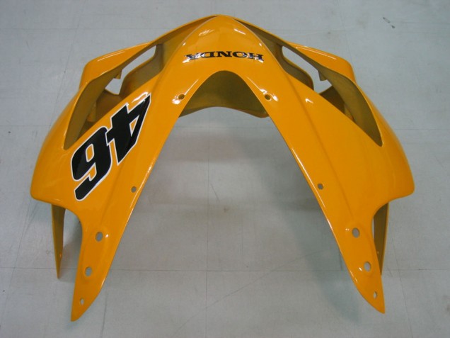 2004-2007 Honda CBR600 F4i Motorcycle Fairings - Yellow Blue White Black Nastro Azzurro Canada