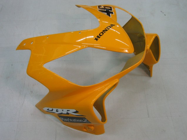 2004-2007 Honda CBR600 F4i Motorcycle Fairings - Yellow Blue White Black Nastro Azzurro Canada