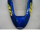 2004-2007 Honda CBR600 F4i Motorcycle Fairings - Yellow Blue White Black Nastro Azzurro Canada