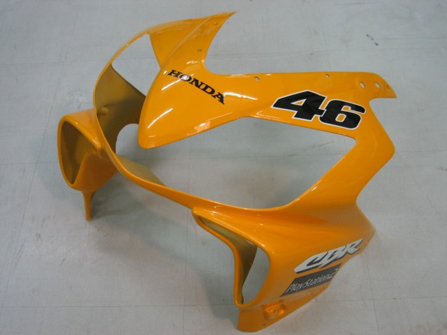 2004-2007 Honda CBR600 F4i Motorcycle Fairings - Yellow Blue White Black Nastro Azzurro Canada