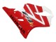 2004-2007 Honda CBR600 F4i Motorcycle Fairings - White Red Canada