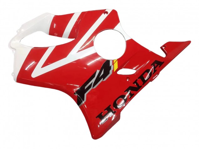 2004-2007 Honda CBR600 F4i Motorcycle Fairings - White Red Canada