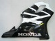 2004-2007 Honda CBR600 F4i Motorcycle Fairing - White Glossy Black Canada