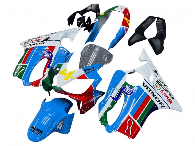 2004-2007 Honda CBR600 F4i Motorcycle Fairings - White Blue Green Red Canada
