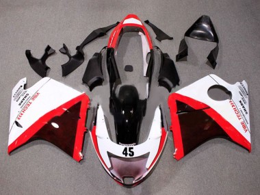 Wholesale 1996-2007 Honda CBR1100XX Blackbird Motorcycle Fairings - White Red Glossy Black Canada
