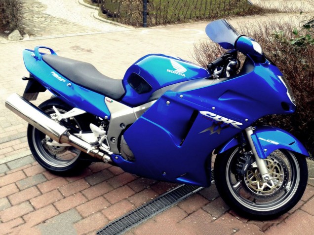 1996-2007 Honda CBR1100XX Blackbird Abs Motorcycle Fairings - Blue Canada