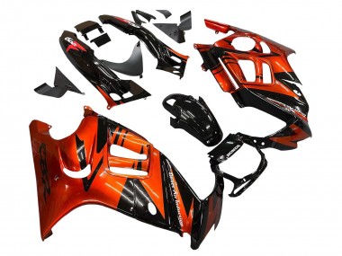 Wholesale 1995-1996 Honda CBR600 F3 Motorcycle Fairings - Orange Glossy Black Canada