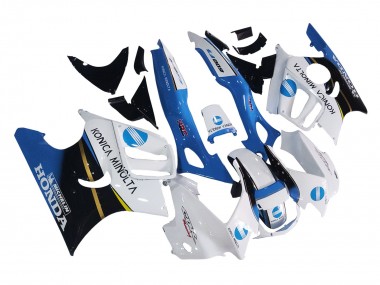 Wholesale 1997-1998 Honda CBR600 F3 Motorcycle Fairings - White Blue Glossy Black Canada