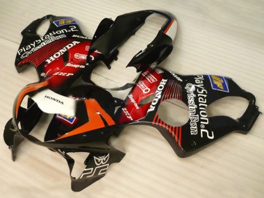 Wholesale 1999-2000 Honda CBR600 F4 Motorcycle Fairings - Glossy Black Red White PlayStation 2 Canada